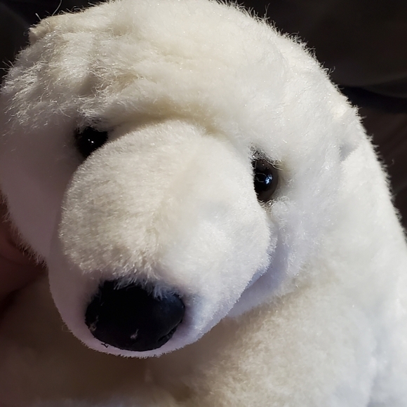 SeaWorld 12" Souvenir plush toy stuffed animal Polar Bear Older style - Picture 2 of 10